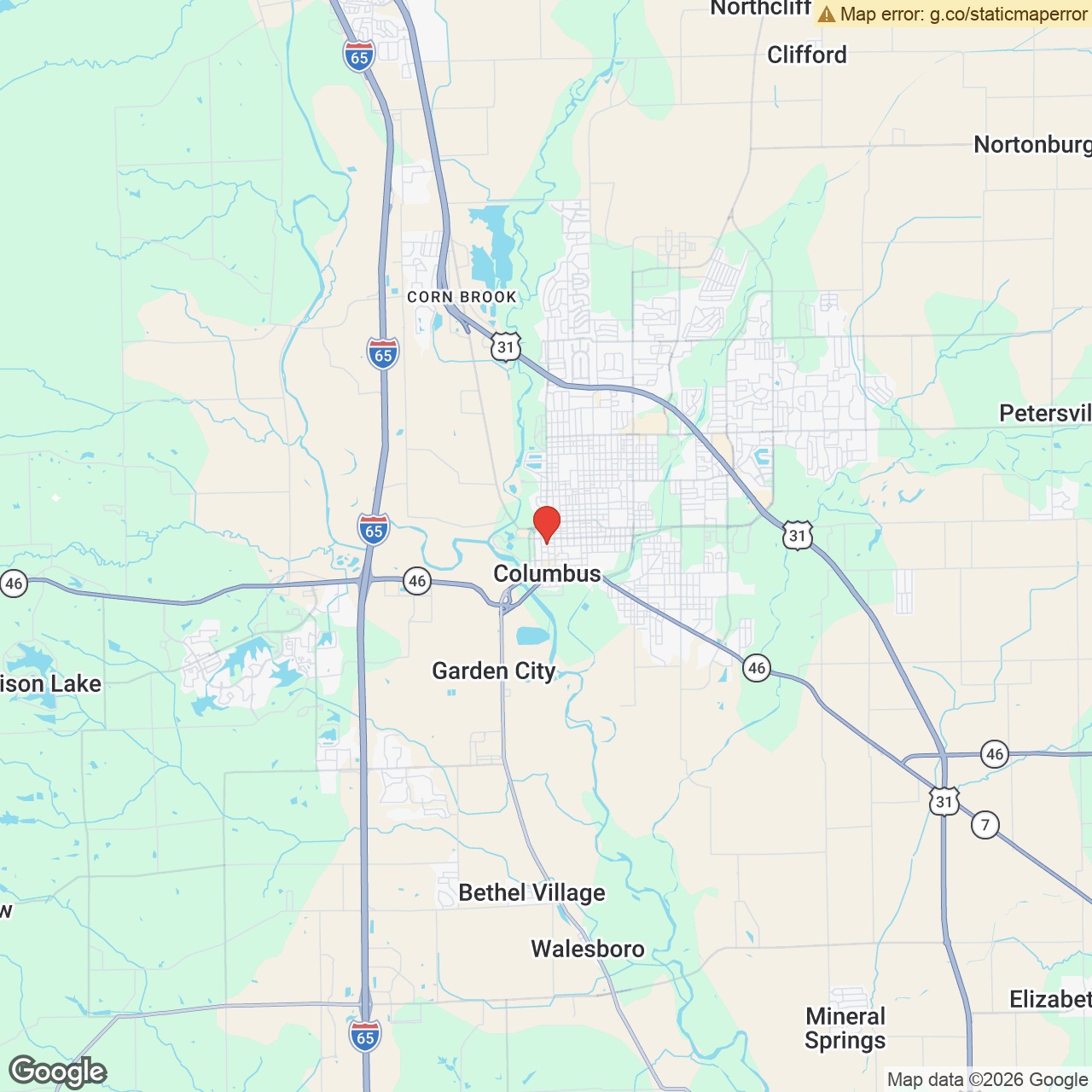 Map of the CENTURY 21 Scheetz Columbus office